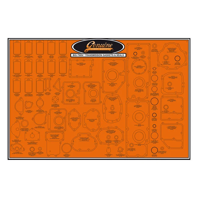 James Gasket Board, All Transmissions Harley-Davidson