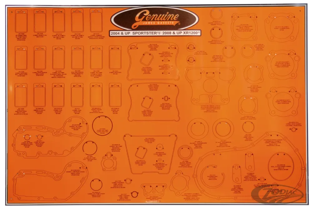 James gasket board XL04-up Harley-Davidson