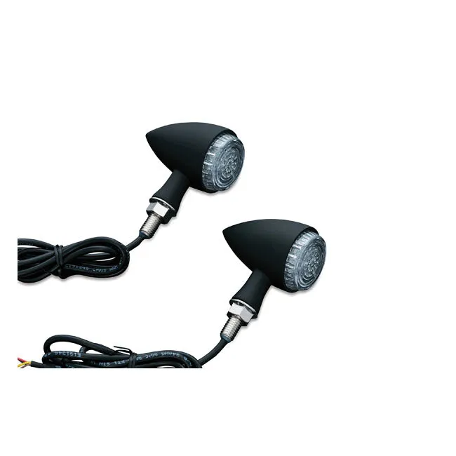 Kuryakyn Torpedo Turn Signals, Ece Harley-Davidson compatible met Renault 1.5 dCI