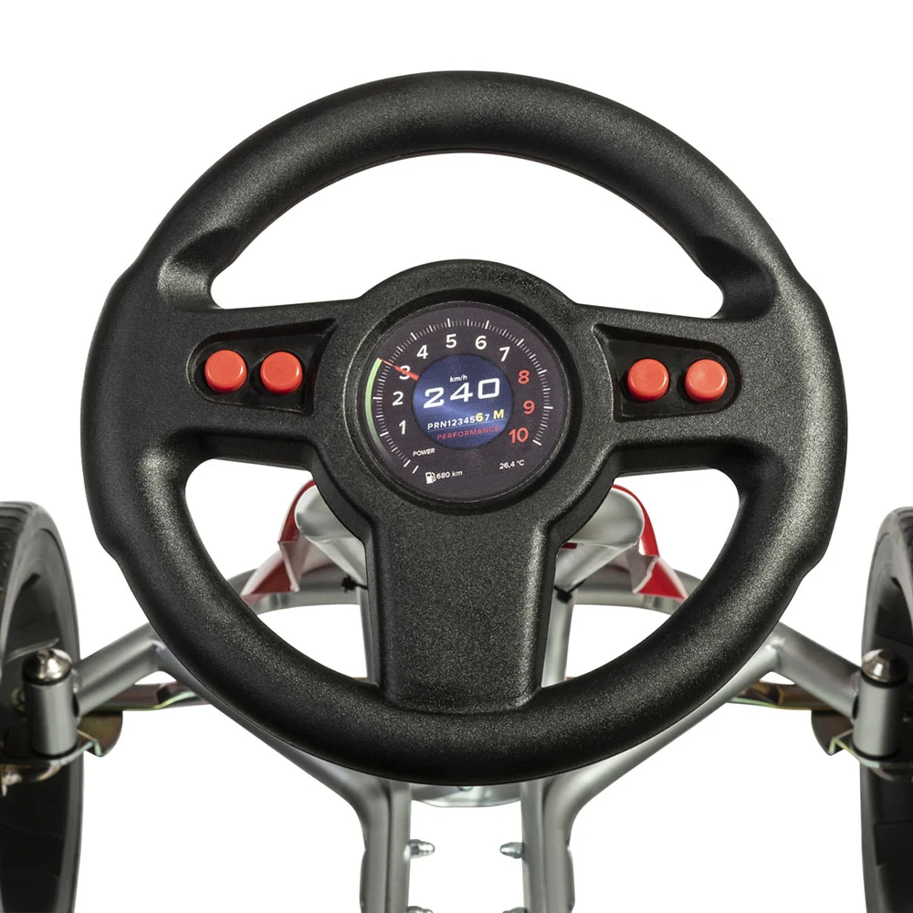 X-RACER pedal Gokart compatible met 195/65 R15