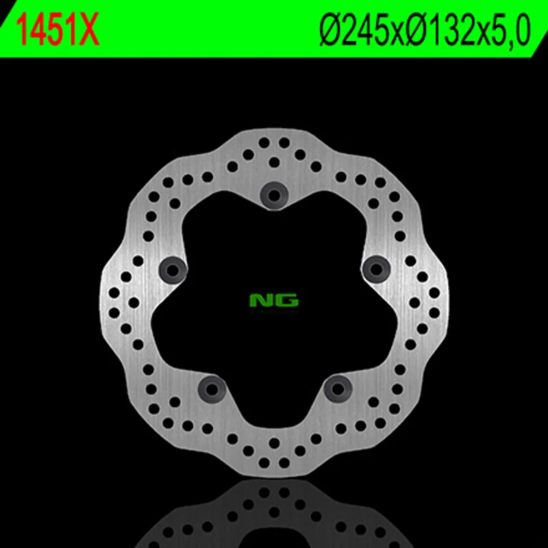 Disco de freno NG BRAKES 1451X 244,5 x 132 x 5,0