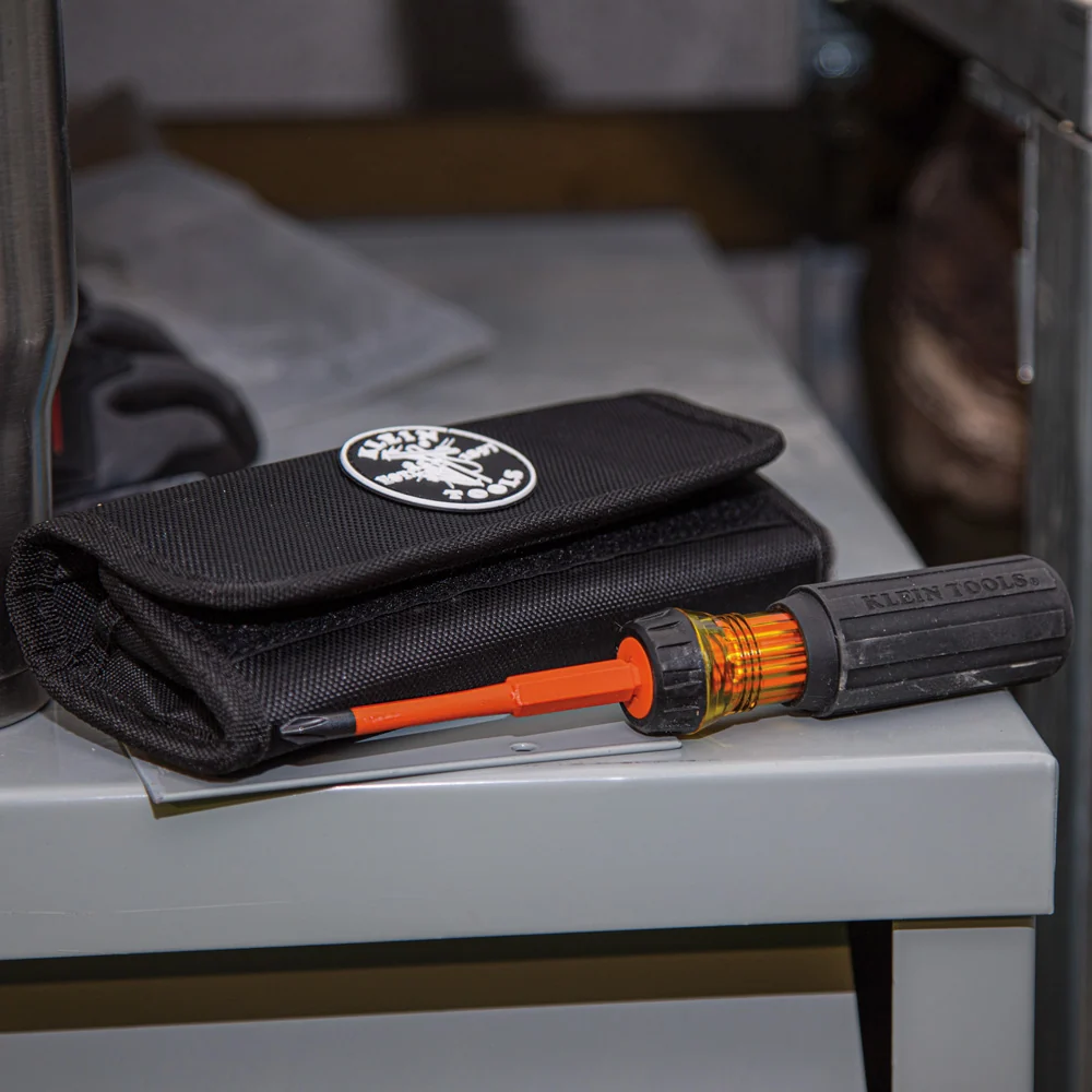 Inzet- KLEIN TOOLS 8--1 Geïsoleerd Interchangeable Screwdriver Set