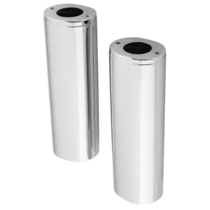 Embellecedores Horquilla Para Harley-Davidson Verchroomd Upper Fork Slider Cover +4" voor verbeterde aerodynamica
