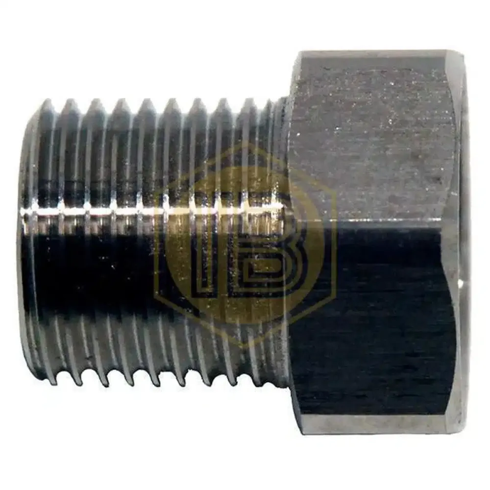5/8 BSP (female) to 1/2 BSP (male) metalen converter adapter