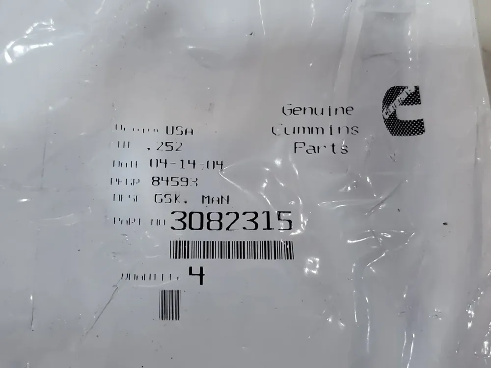 Exhaust Manifold Gasket, 3082315 (Bag 4)