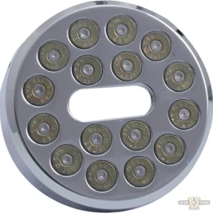 38 Special Bullet Gas Cap Cover Zwart Harley-Davidson