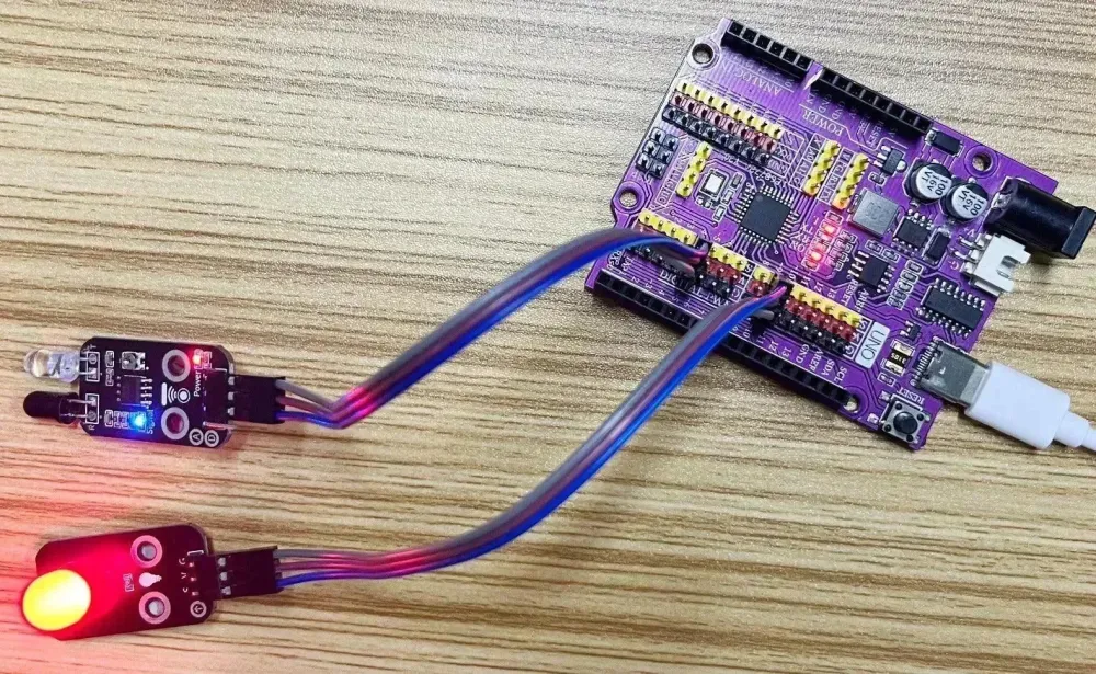 Infrared Obstacle Avoidance Sensor kleur match | Geverfd