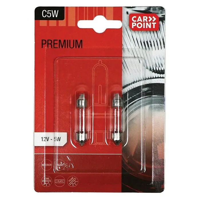 Xenon Carpoint Signaal- en binnenverlichting Topklasse C5W - 12 V, 5 W, 2 st.
