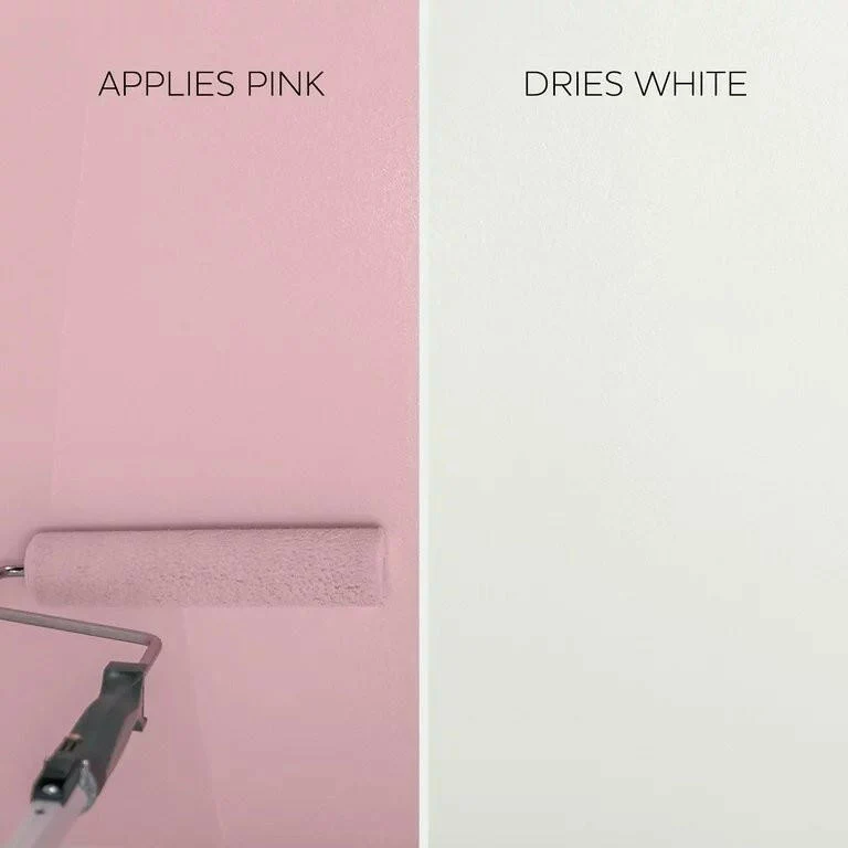 Glidden Grab-N-Go Interior Ceiling Paint Flat, (Pink to Wit, 5-Gallon)