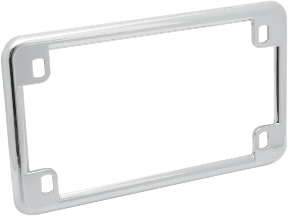 CHRIS PRODUCTS CHROOM LICENSE PLATE FRAMES LICENSE PLATE FRAME met geïntegreerde houder