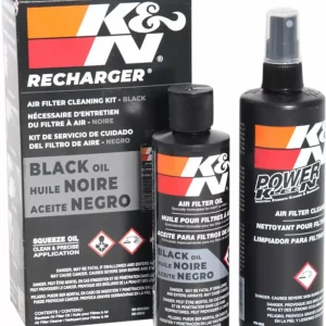 Kit de mantenimiento del filtro de aire lavable con limpiador y aceite K&N compatible met Alle Chemische Toiletten