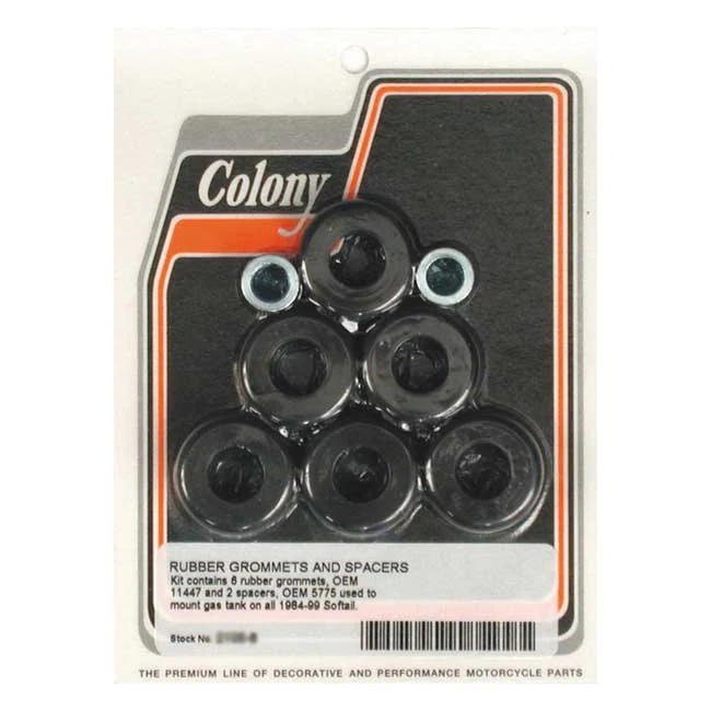 Kit De Ojales Y Espaciadores Para Tanque De Gasolina Para Harley Davidson voor Lange Reisperiodes