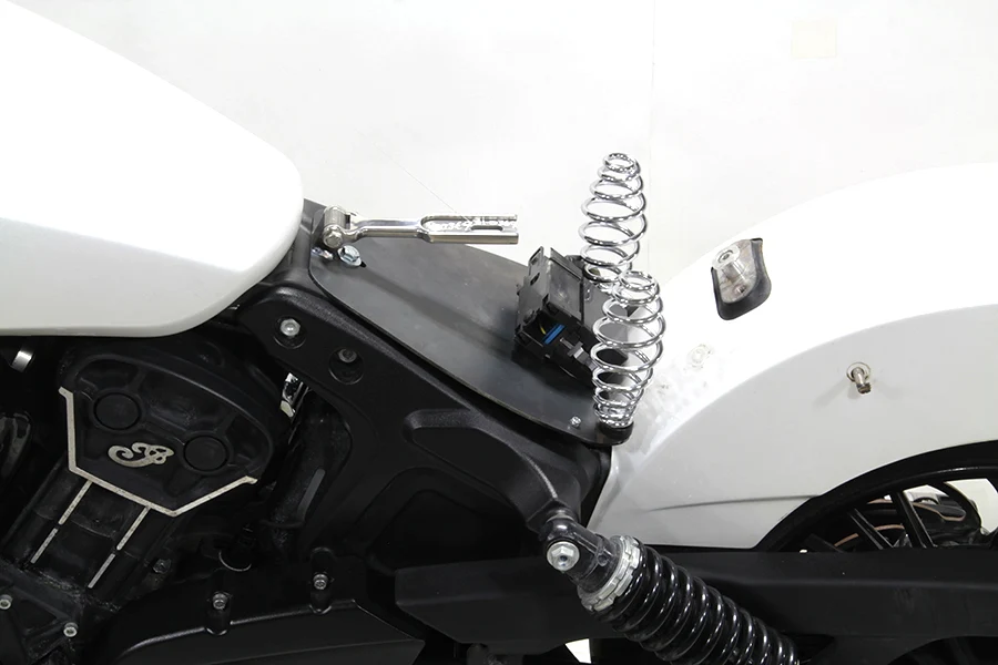 Professionele RV Kit Asiento Individual Con Muelles Para Indian Scout Solo Seat Mounting Kit