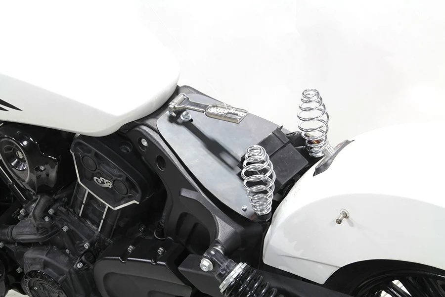 Professionele RV Kit Asiento Individual Con Muelles Para Indian Scout Solo Seat Mounting Kit