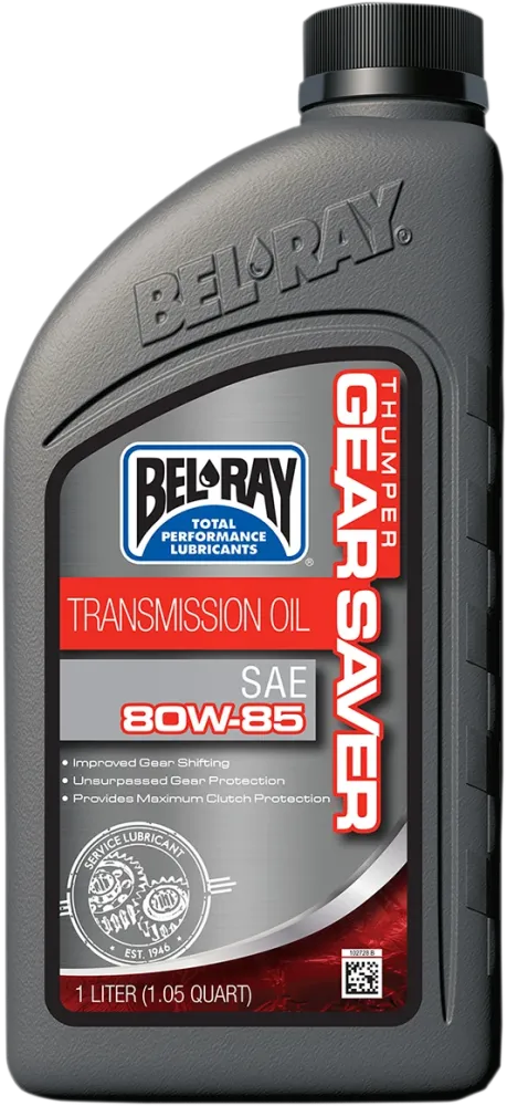 Aceite Transmision 80W-85 Bel-Ray Thumper Gear Saver compatible met Alle Koelvloeistoffen