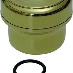 Mini Oil Reservoir, Omega, Polished Brass Harley-Davidson