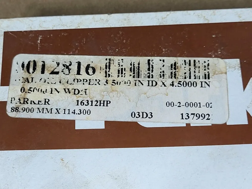 Oil Seal 16312-5060, 3.5"x4.5"x0.5"