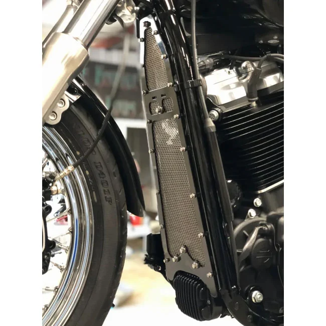 Protector De La Tapa Del Enfriador De Aceite De La M8 Softail met Antivriesbescherming