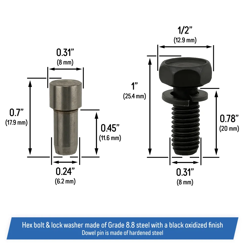 Pressure Plate Bolt and Dowel Kit Replacement Ford Racing - M6397A302