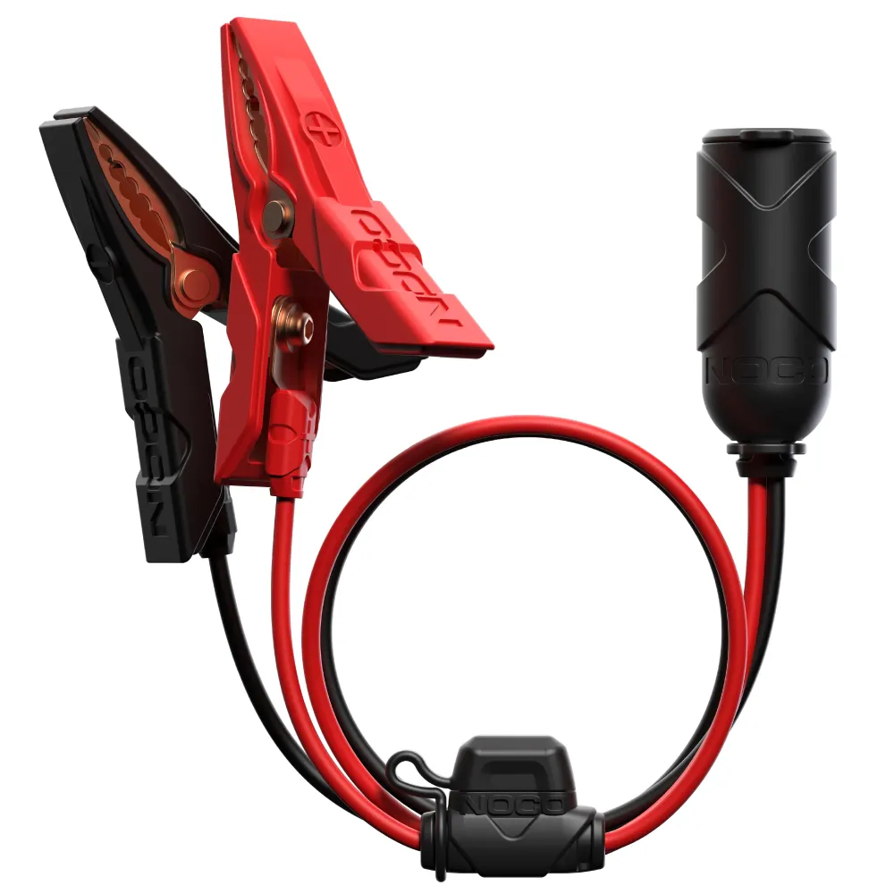 Versterkte laadbakmat NOCO 12V Plug w/ Battery Clamps