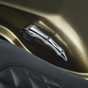 Zombie Saddlebag Latches Handle Metaalglans Harley-Davidson