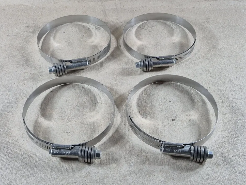 108mm Minimum Internal Diameter Hose Clamp 8T-4986 (Set 4)