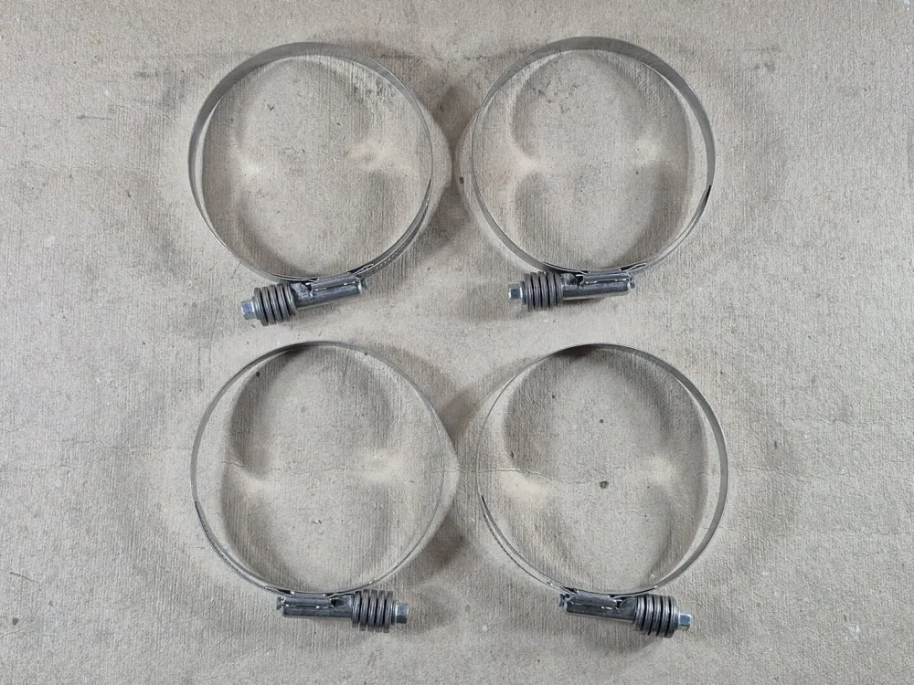 108mm Minimum Internal Diameter Hose Clamp 8T-4986 (Set 4)