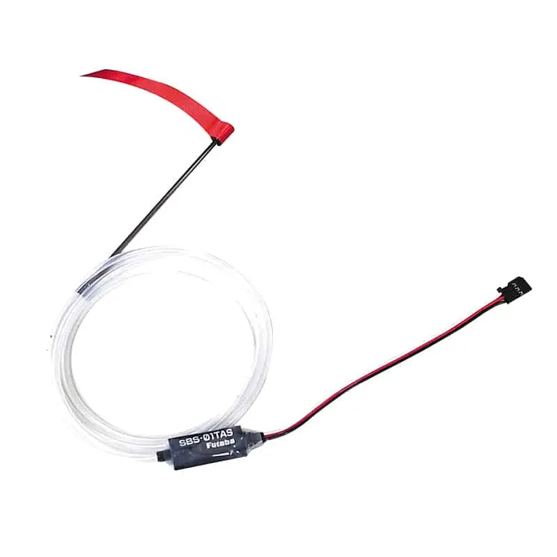 Futaba SBS-01TAS Luchtsnelheidssensor SBUS2 Poortbereik 15-600 km/u (9-373 mph) Directe plug- installatie
