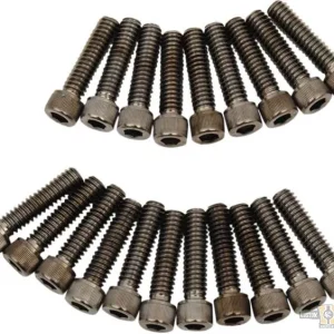 Knurled Rocker Box Sockethead Screw Set Harley-Davidson - Universeel Toepasbaar