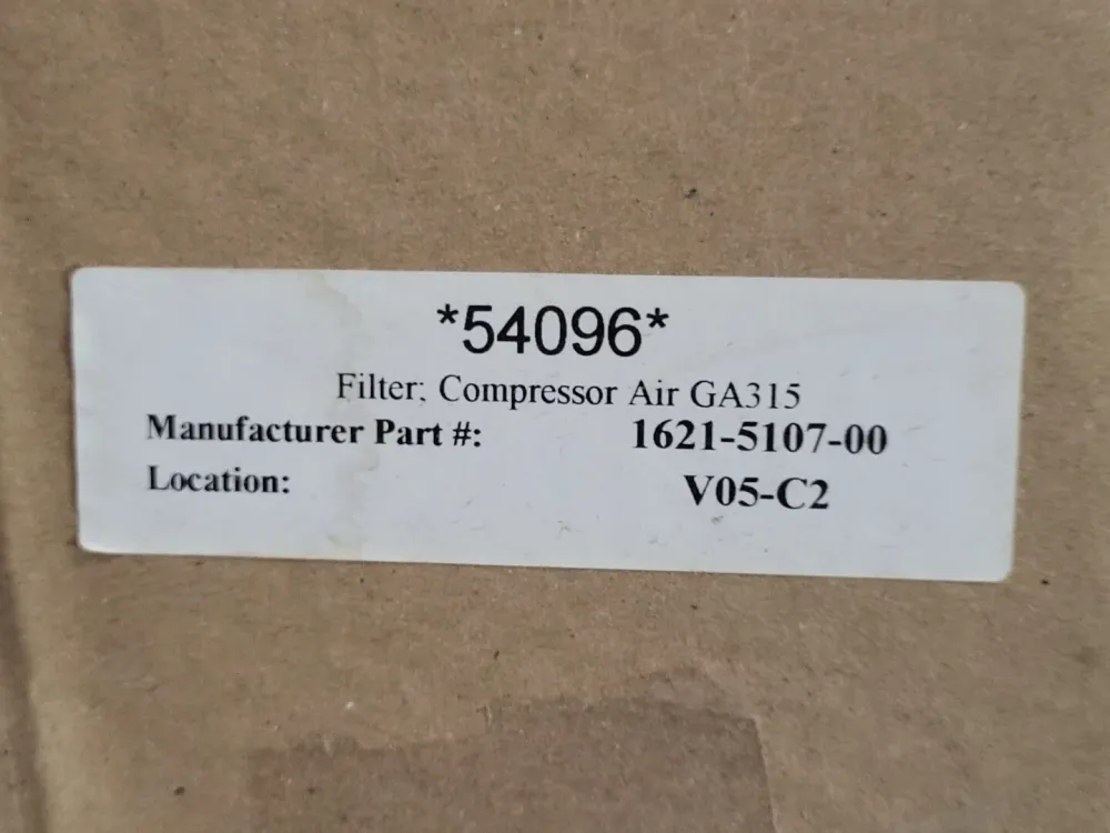 Air Compressor Filter 1621-5107-00 voor airconditioning systeem