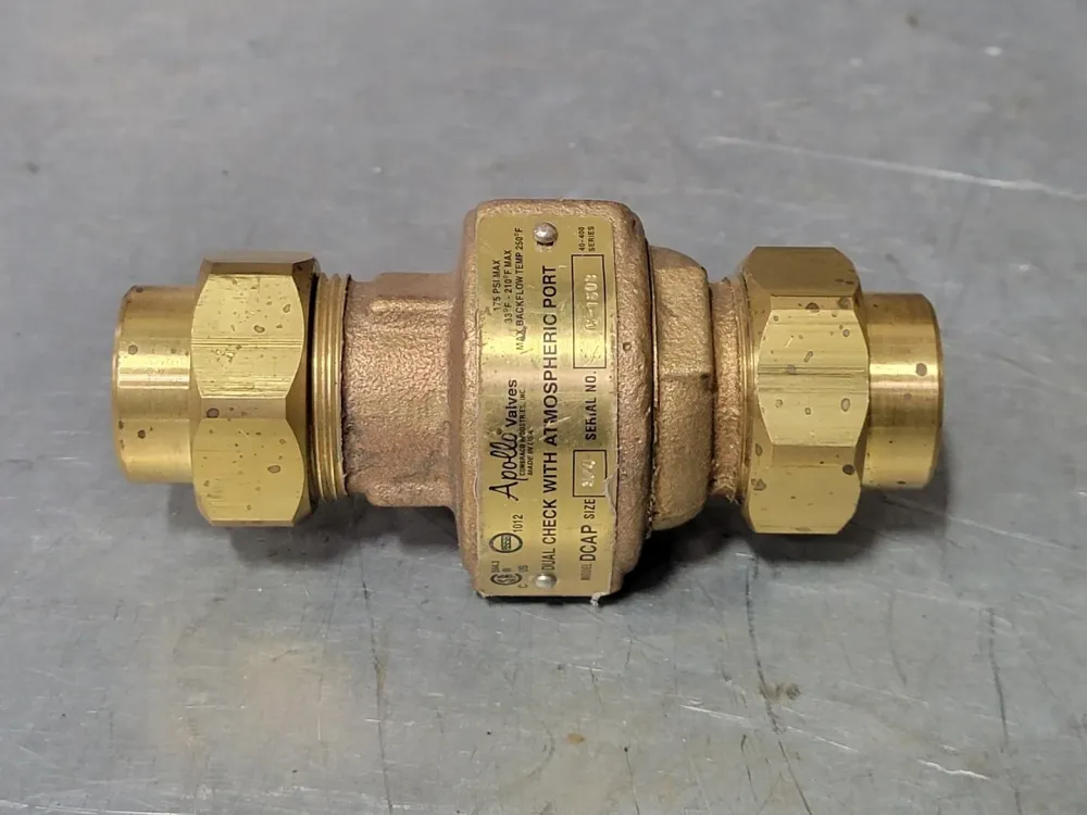3/4" Dual Check Valve w/ Atmospheric Port DCAP
