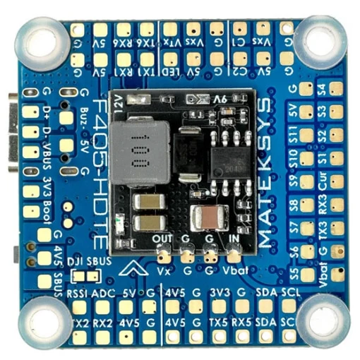 MATEK Mateksys FLIGHT CONTROLLER F405-HDTE van duurzame kunststof