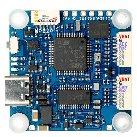 MATEK Mateksys FLIGHT CONTROLLER F405-HDTE van duurzame kunststof
