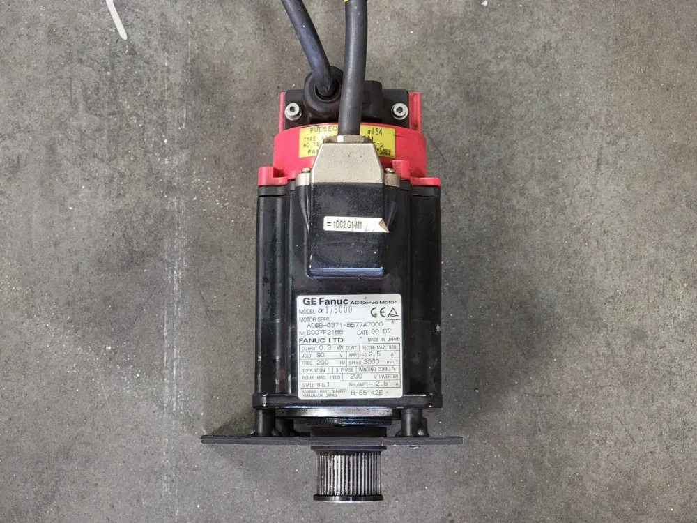 Radiator 0.5 hp AC Servo Motor 1/3000