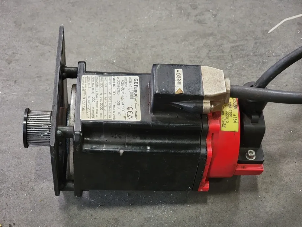 Radiator 0.5 hp AC Servo Motor 1/3000