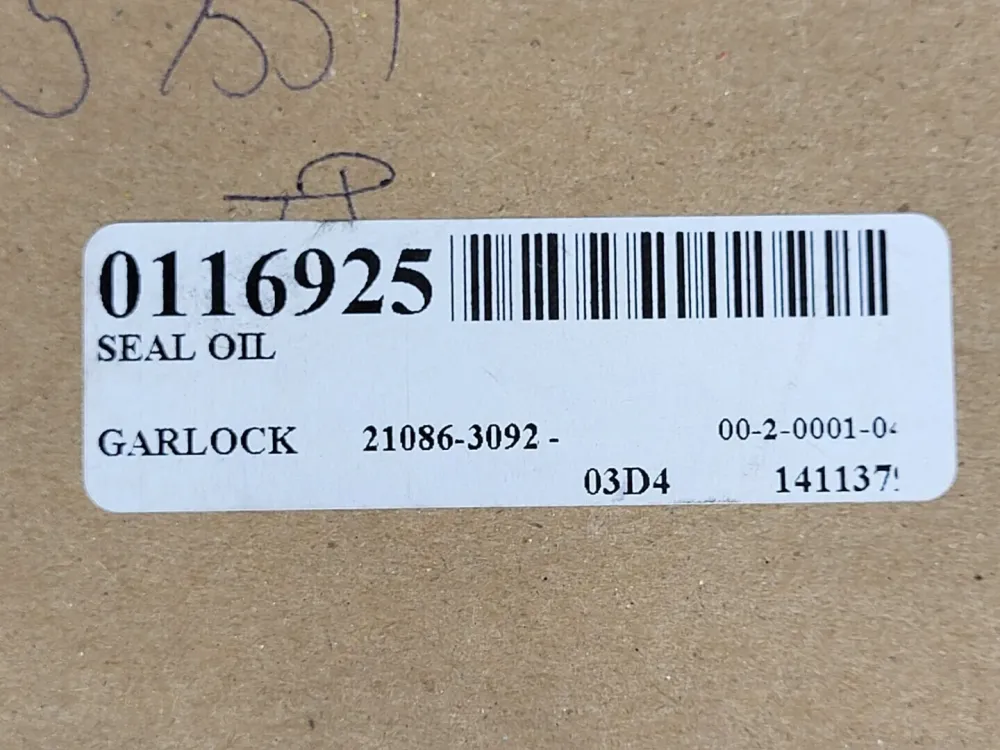 Oil Seal 21086-3092, 5.313"x6.375"x0.5", MILL-RIGHT-N
