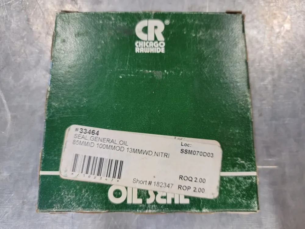 Oil Seal No.33464, 85X100X13