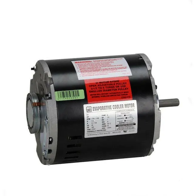 Dial ⅓ hp 1-Speed 115-Volt Evaporative Cooler Motor