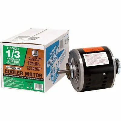 Dial ⅓ hp 2-Speed 115-Volt Evaporative Cooler Motor