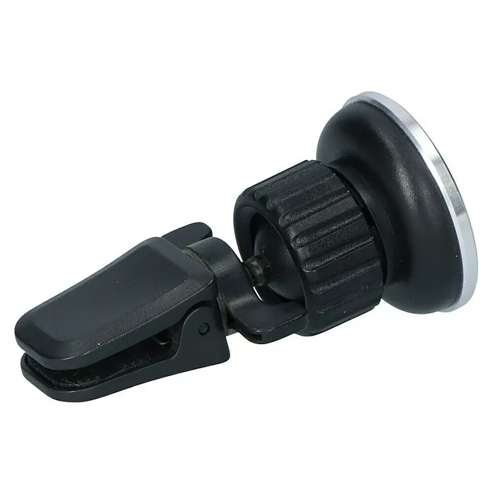 Sportieve Luchtinlaat Carpoint Telefoonhouder Magnetisch voor Ventilatierooster rond - Kunststof, Zwart