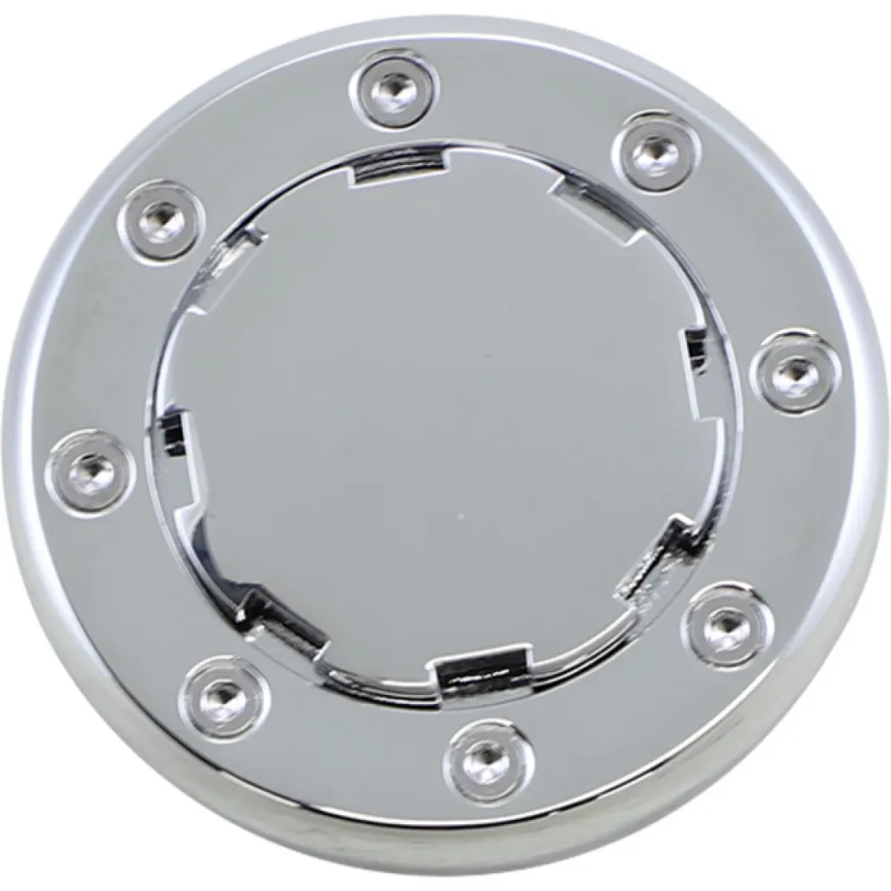 Kuryakyn 7434 Flush Mount Gas Cap Verchroomd Vented Harley-Davidson