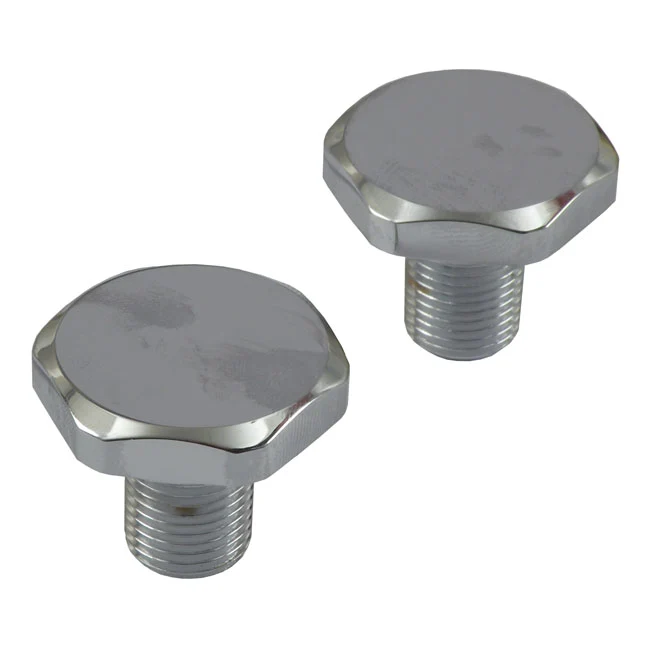 Geperforeerd aluminium Fork Tube Cap Bolts Harley-Davidson