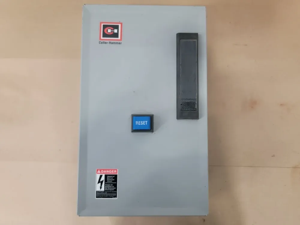 C799B13 Series A1 Motor Starter Control Panel Enclosure Reset