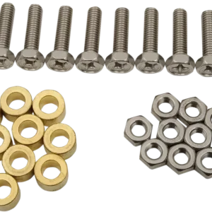 YUASA SPARE PARTS BOLT/NUT SET BATT 6X22SS