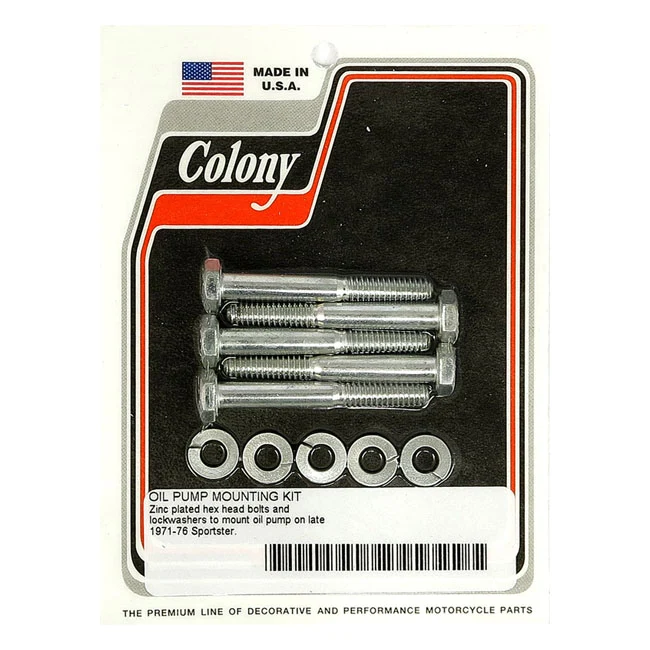 Colony Oil Pump Mount Kit Oem Style Harley Davidson