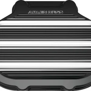 10-Gauge Transmission Side Cover Zwart Anodized Harley-Davidson