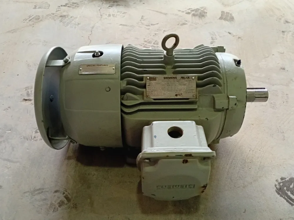 7.5 hp, 575 volts, 1765 rpm, 213T Electric Motor 1LE24212AB113AA3