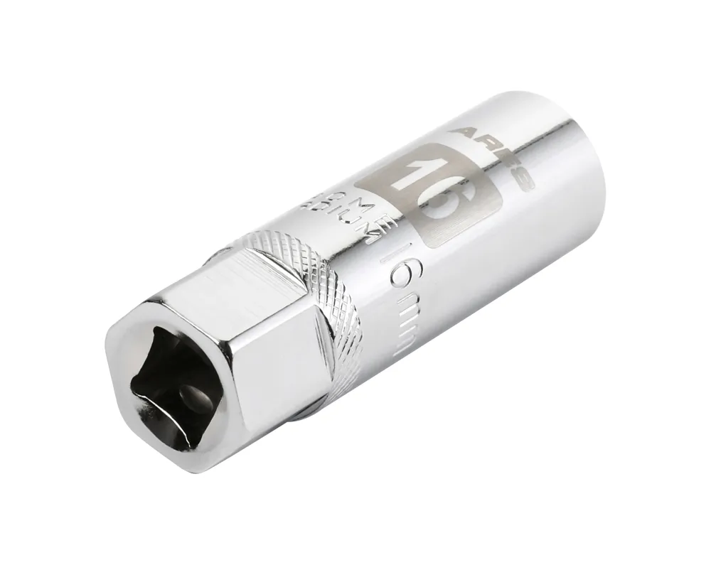 ARES 11018 - 16mm 3/8-inch Drive Gering Wall Magnetic Spark Plug Socket