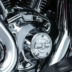 Bahn Timing Cover, Verchroomd Harley-Davidson