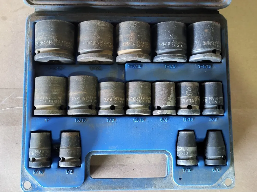 1/2" Drive Impact Socket Set PSK1217 (17 pcs)